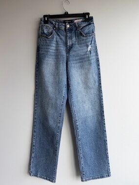 BCBGeneration Blue Skater Straight Jeans